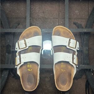 Birkenstock Kids White Sandals